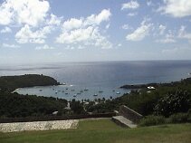 Englishharbour View over English Harbour from Shirley Heights