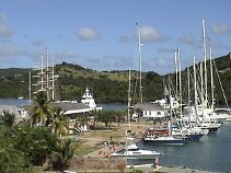 Nelsonquarters Nelsons Dockyard. These were the living quarters etc..