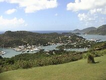 Nelsonsdockyard View over Nelsons Dockyard from Shirley Heights