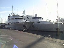 AntibesBoats Antibes is a beautiful port.....with lots of expensive boats.