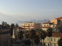 Viewfromroom View from my room. (The light grey to the left is cloud as opposed to the Alps)