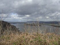 columbiariver2 View up river of the Columbia. This is a major sized river with very few crossing points.