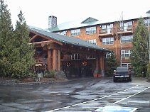 heathmanlodge1 The Heathman Lodge, where I stayed, is a glorious rustic building.