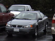 pontiacgrandam First visit there I had this nice little Pontiac Grand-Am. A baby version of Jim Rockford's car!