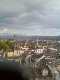 ZurichSee Zurich from the Jules Vernes panorama bar