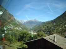 Along the Glacier Express 3 Views from the Glacier Express, the slowest express in the world.