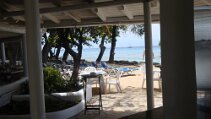 DSC00349 View of the hotel beach from the beach bar