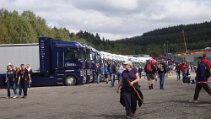 Lorries Lorry park!