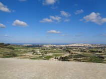 DSC00107 View from Battlements Mdina