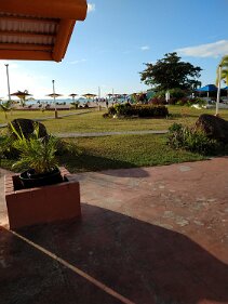 JPEG_20190309_161705-2 View from Starfish Jolly Beach resort bar to the South beach